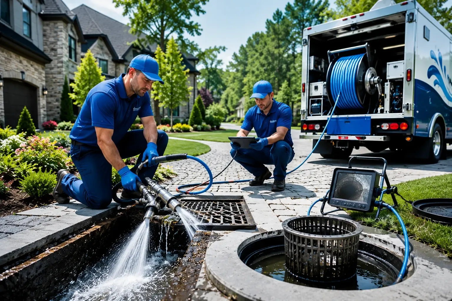 Local outdoor drain cleaning professionals in Mesopotamia, OH